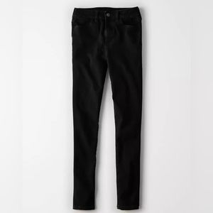 American Eagle Hi-Rise Jegging Crop Black